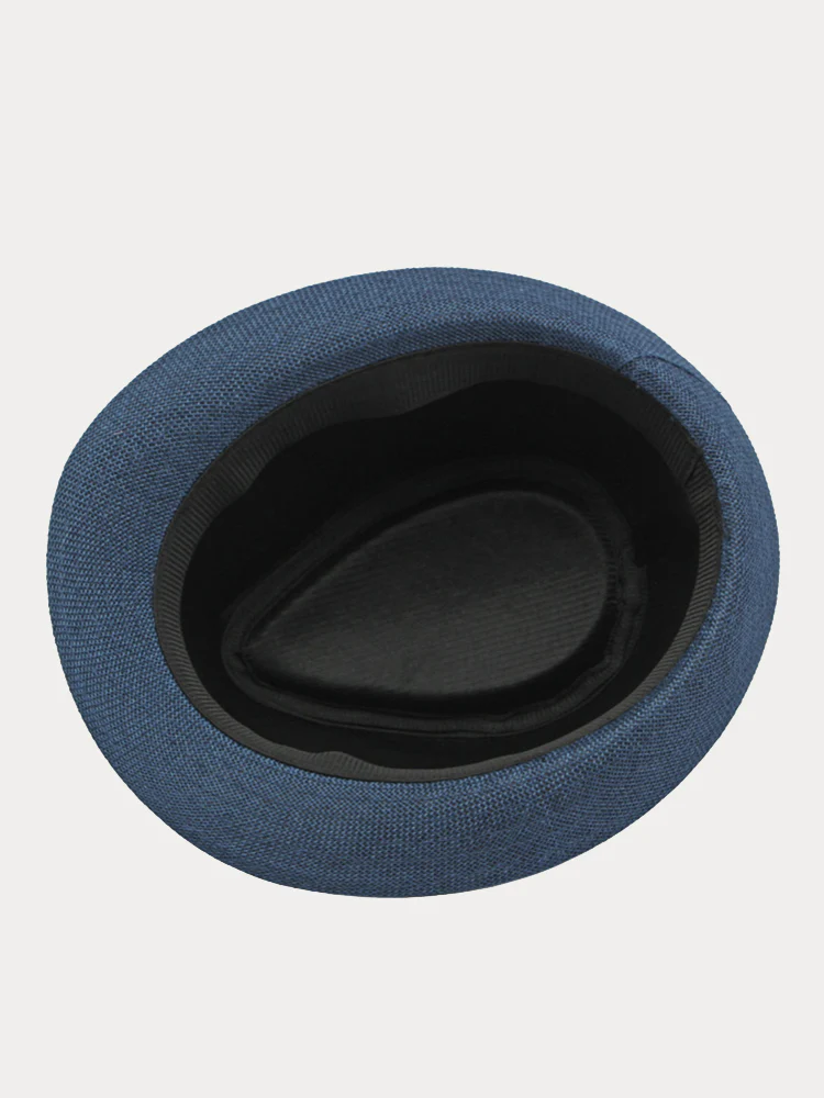 Beach Sun Protection 100% Cotton Fedora Hat - Image 19