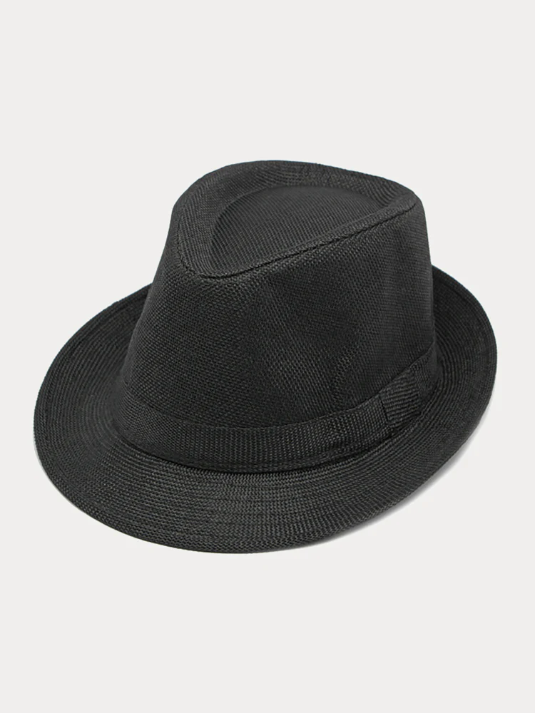 Beach Sun Protection 100% Cotton Fedora Hat - Image 5