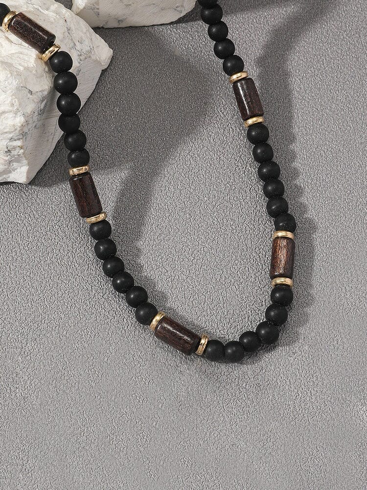 Bohemian Coconut Beaded Necklace - Image 10