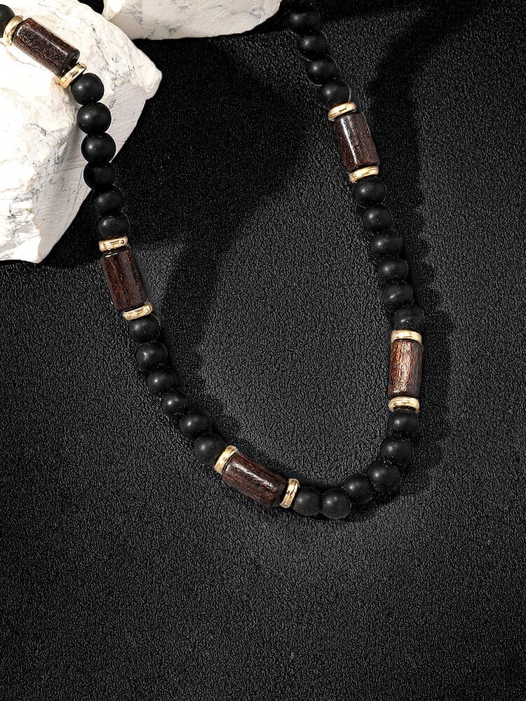 Bohemian Coconut Beaded Necklace - Image 9