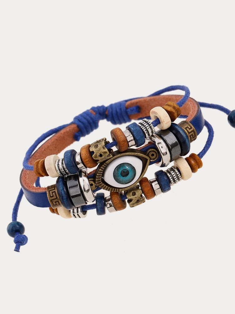 Bohemian Mystical Eye Beaded Bracelet - Image 5