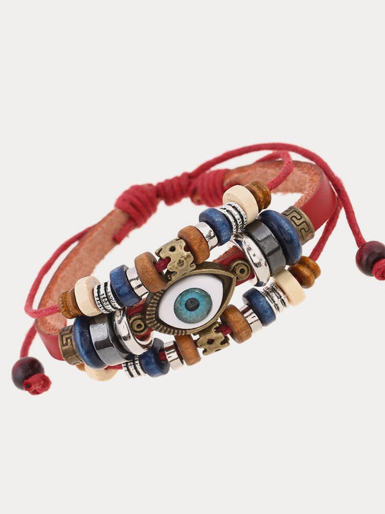 Bohemian Mystical Eye Beaded Bracelet - Image 6