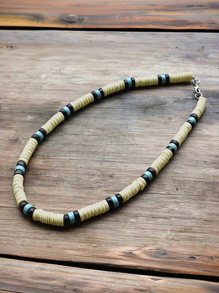 Bohemian Seashell Beaded Necklace - Image 6