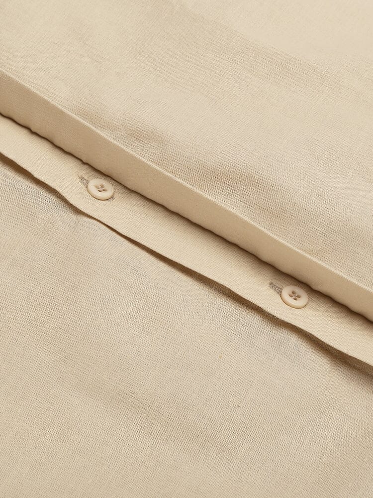 Breathable Button Up Linen Shirt (US Only) - Image 14