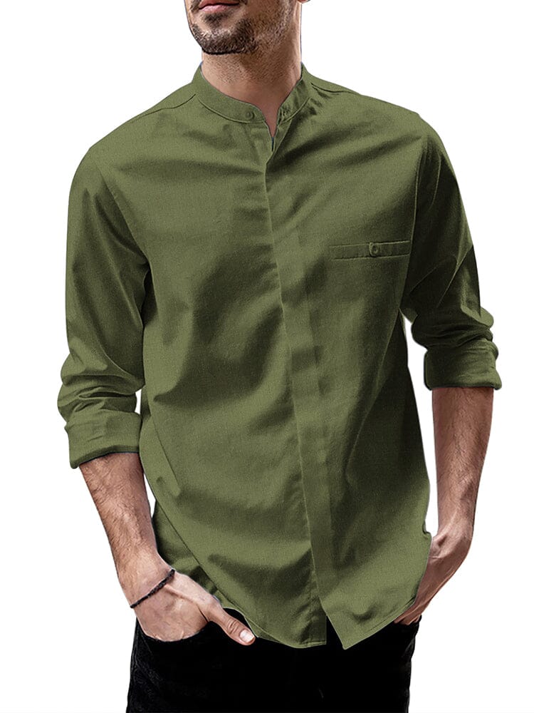 Breathable Button Up Linen Shirt (US Only) - Image 2