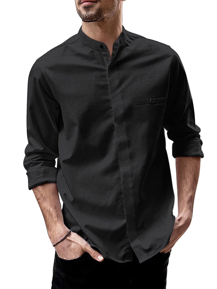 Breathable Button Up Linen Shirt (US Only) - Image 3