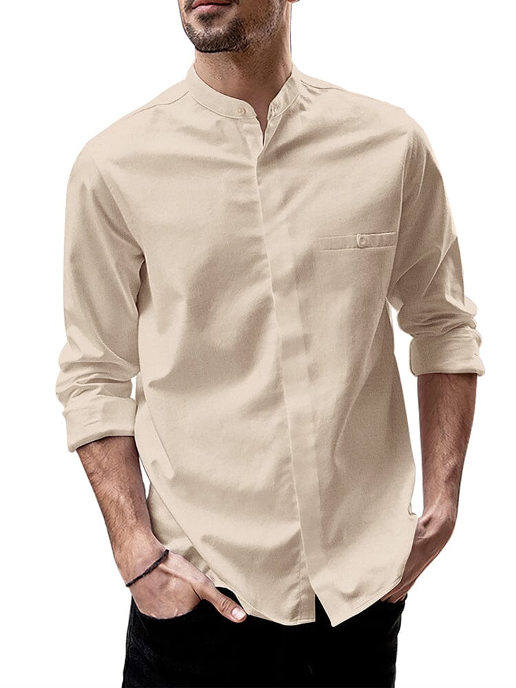 Breathable Button Up Linen Shirt (US Only) - Image 5