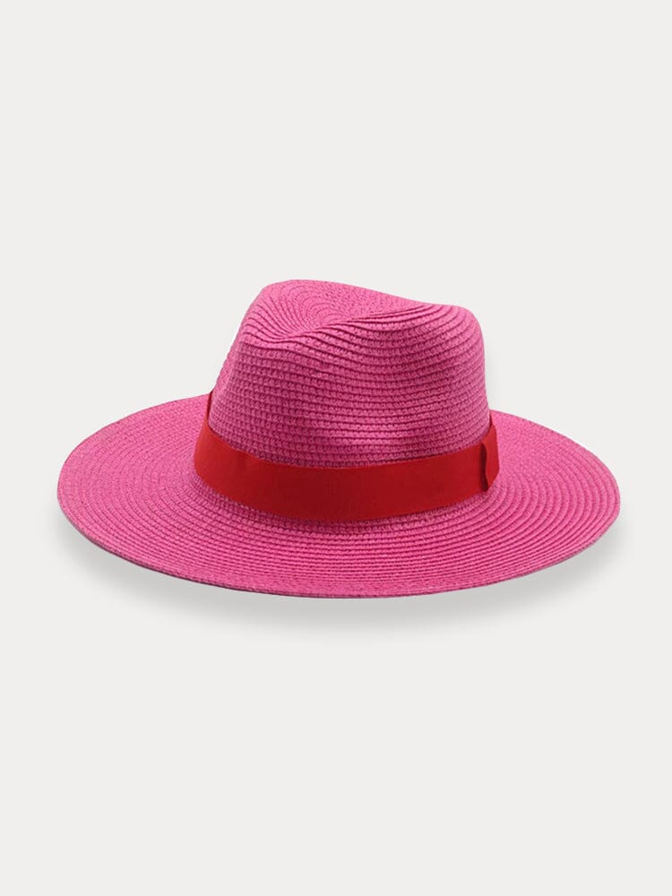 Breathable Flat Brim Beach Hat - Image 14