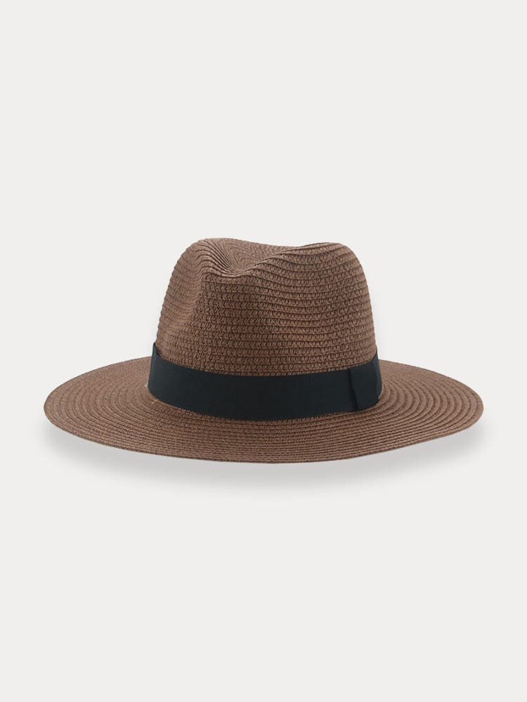 Breathable Flat Brim Beach Hat - Image 9