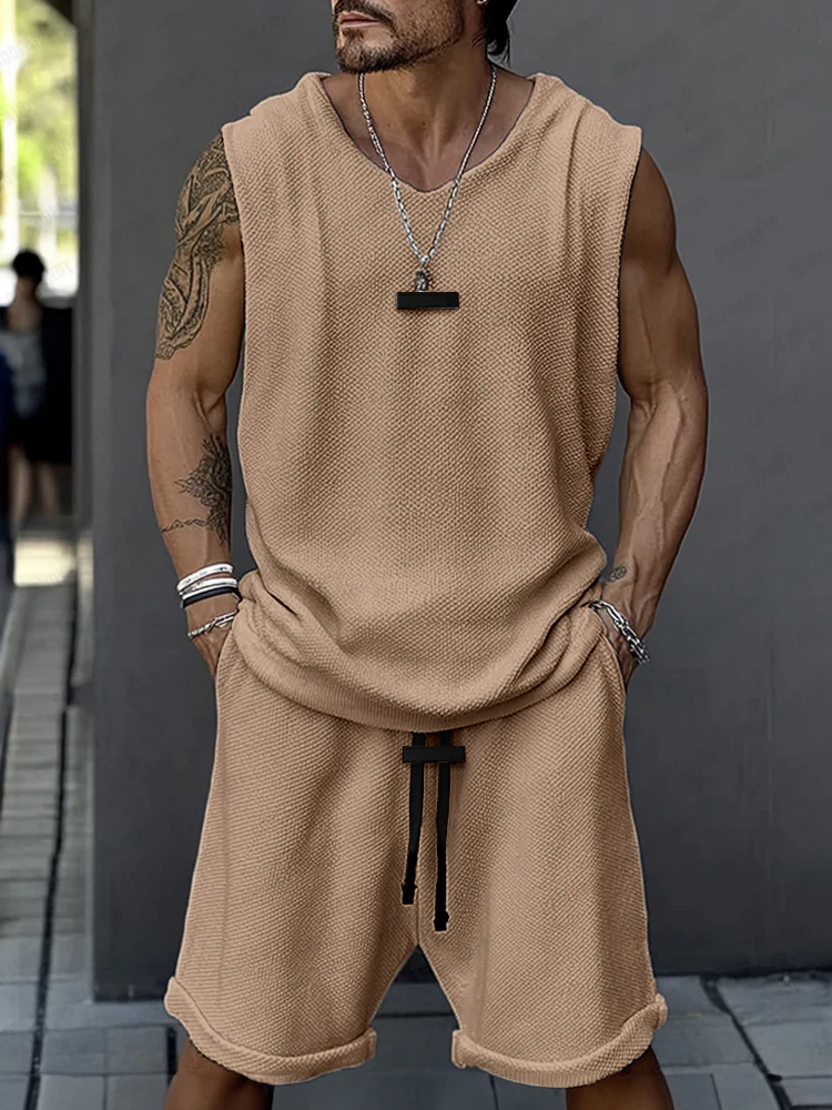 Breathable Terry Cloth 2-Piece Set - Image 2