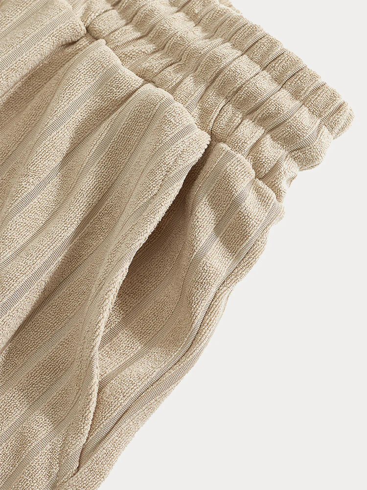 Breathable Vertical Stripe Matching Set - Image 15