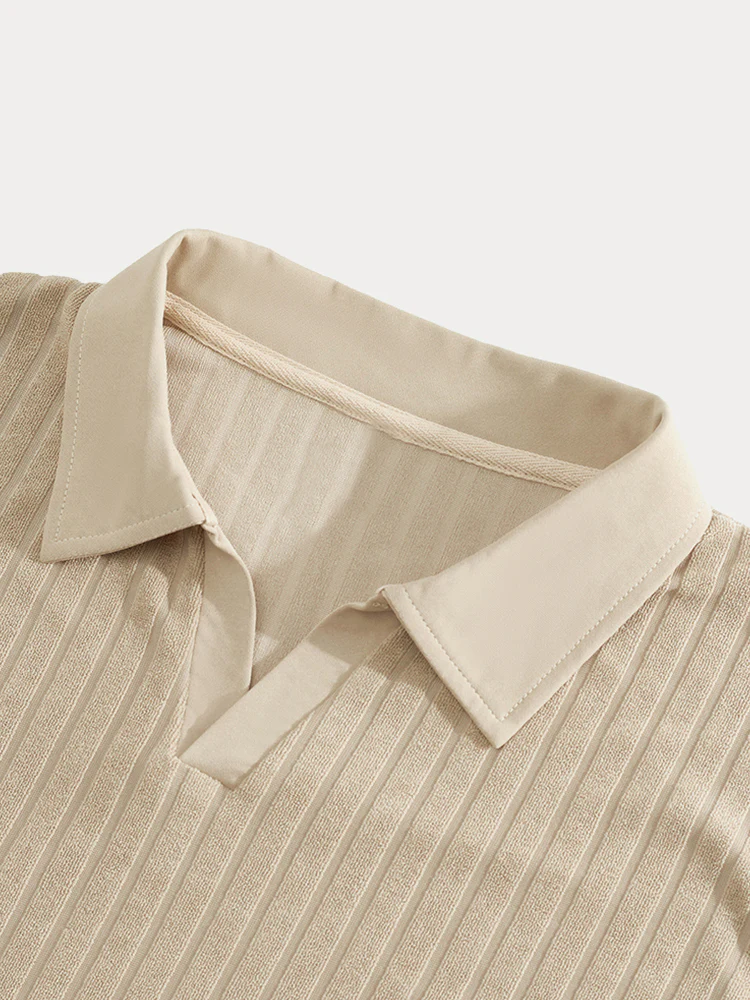 Breathable Vertical Stripe Matching Set - Image 9