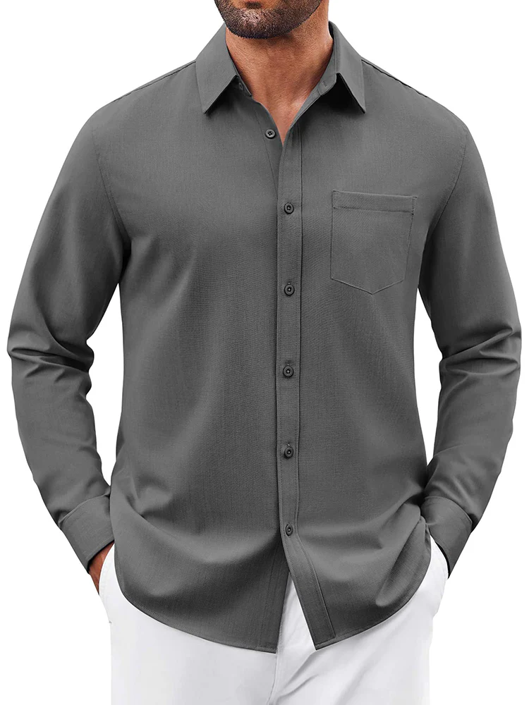 Business Casual Button Down Dress Shirt (US Only) - Image 11