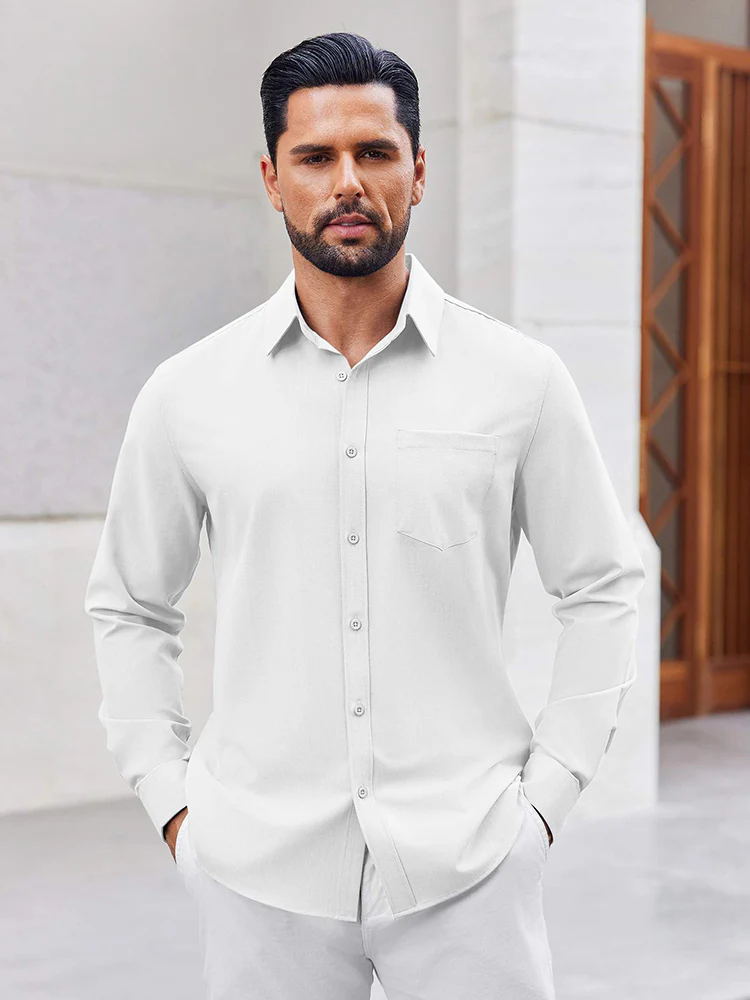 Business Casual Button Down Dress Shirt (US Only) - Image 14
