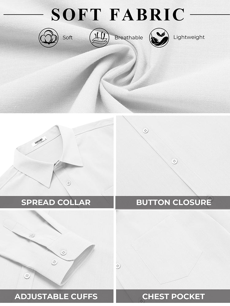 Business Casual Button Down Dress Shirt (US Only) - Image 16