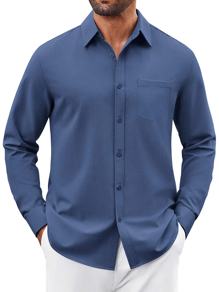 Business Casual Button Down Dress Shirt (US Only) - Image 7