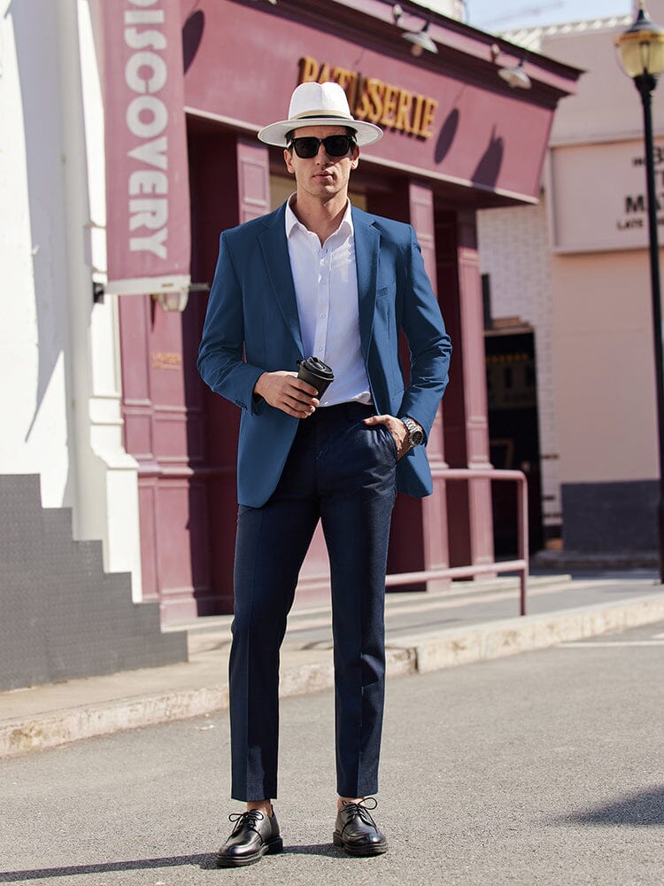Business Casual Lightweight Blazer Jacket (US Only) - Image 11