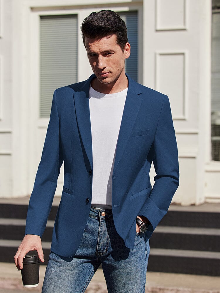 Business Casual Lightweight Blazer Jacket (US Only) - Image 13