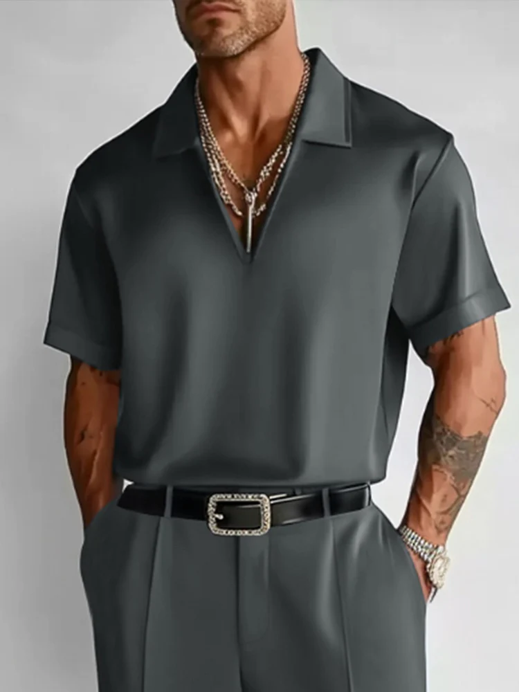 Business Casual Shirt Pants Set - Image 3