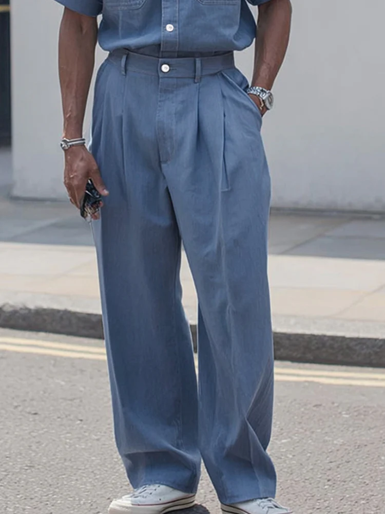 Cargo Loose Fit Denim 2-Piece Set - Image 4
