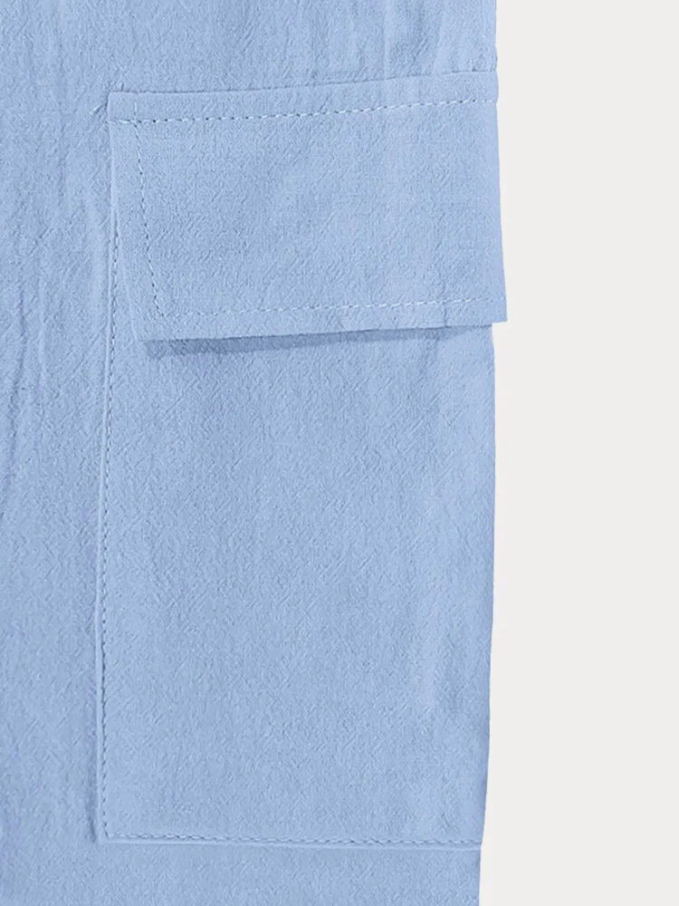 Cargo Style 100% Cotton Casual Set - Image 15