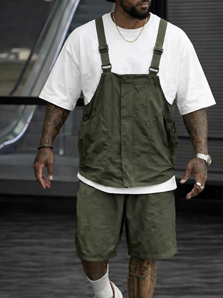 Cargo Style Vest Shorts Set - Image 3