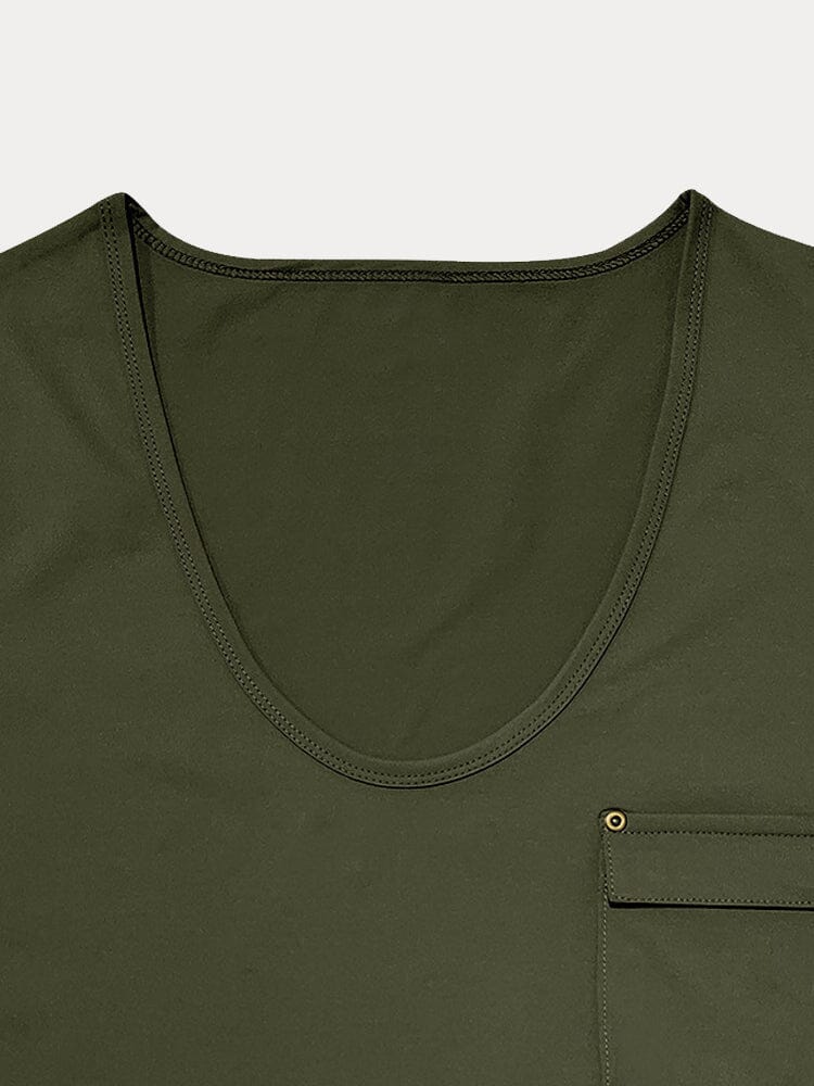 Casial Versatile U-Neck Tee - Image 8