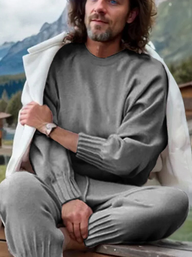 Casual 2-Piece Sweatshirt Set - Image 3