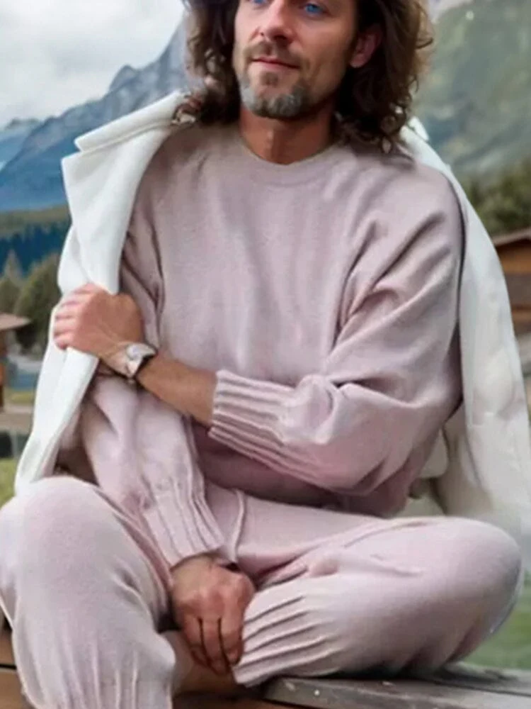 Casual 2-Piece Sweatshirt Set - Image 4