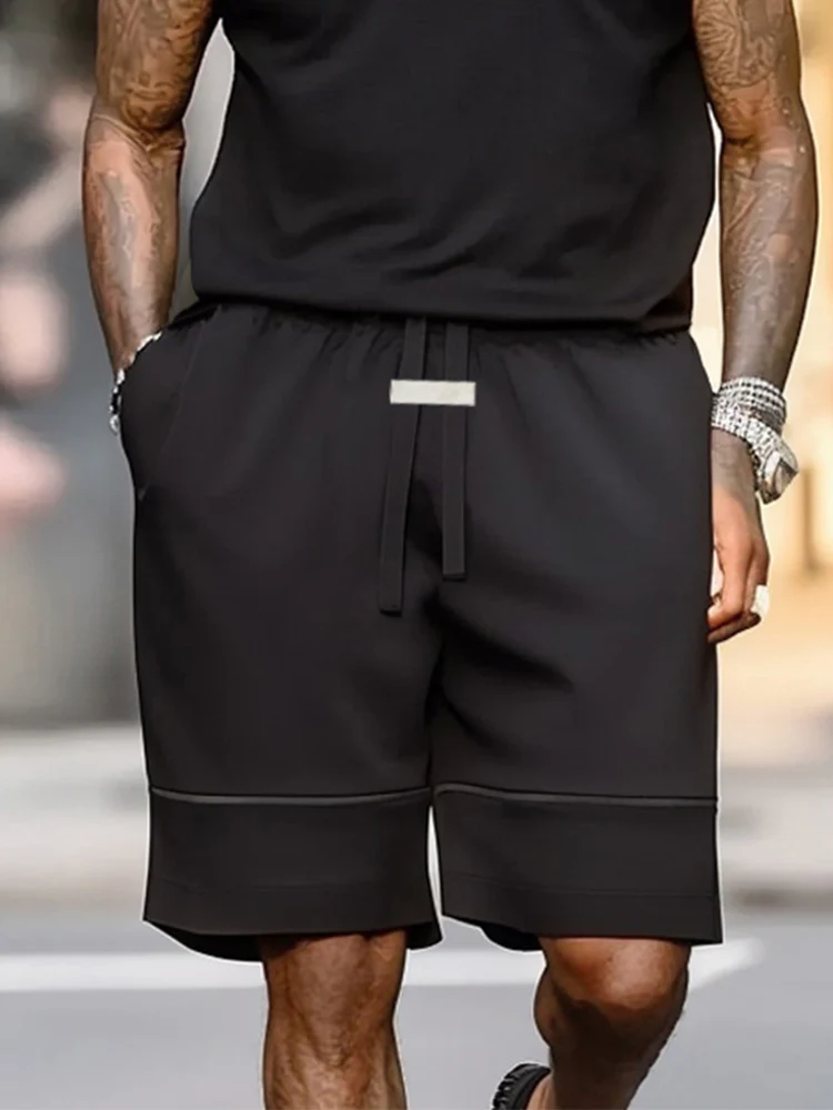 Casual Athletic Tank Top Shorts Set - Image 4