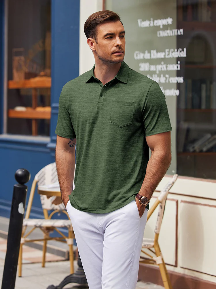 Casual Basic Golf Polo Shirt (US Only) - Image 17