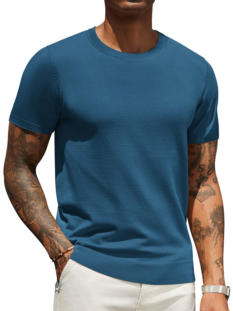 Casual Basic Knit T-Shirt (US Only) - Image 11