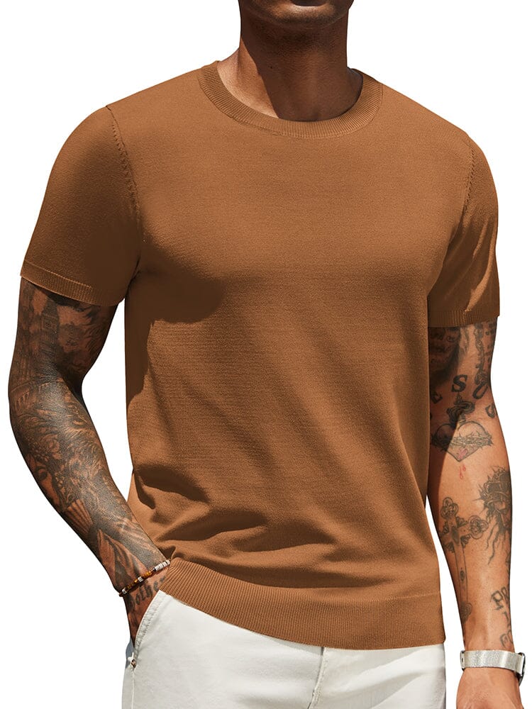 Casual Basic Knit T-Shirt (US Only) - Image 12
