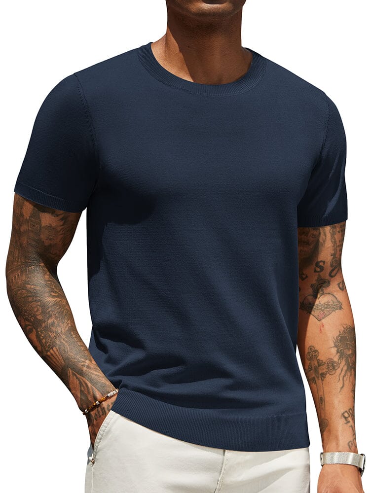 Casual Basic Knit T-Shirt (US Only) - Image 14
