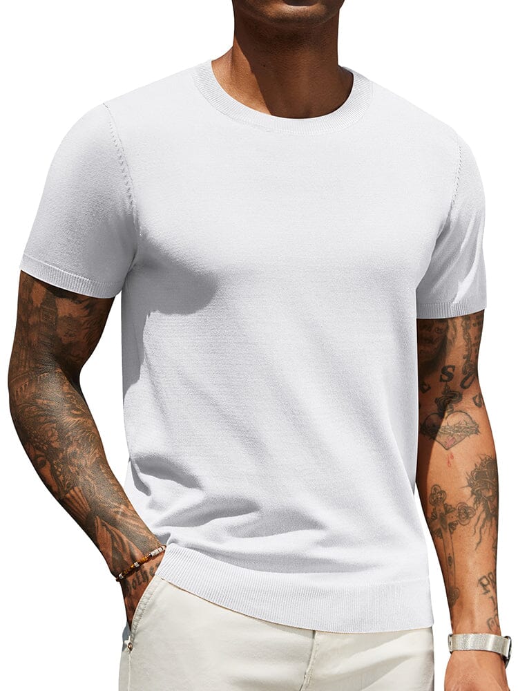 Casual Basic Knit T-Shirt (US Only) - Image 15