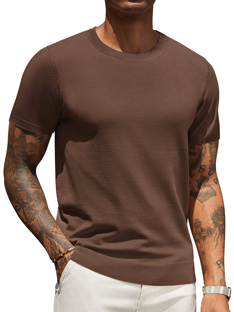 Casual Basic Knit T-Shirt (US Only) - Image 7