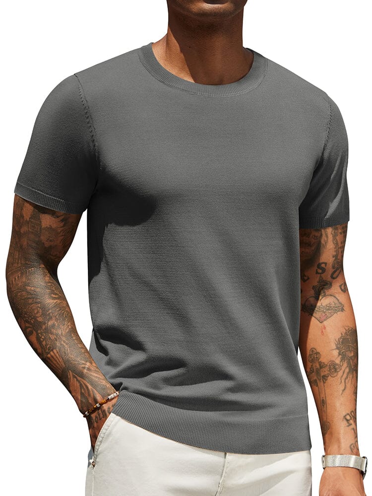 Casual Basic Knit T-Shirt (US Only) - Image 9