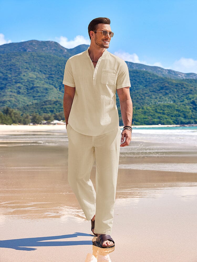 Casual Beach Cotton Linen Set (US Only) - Image 10