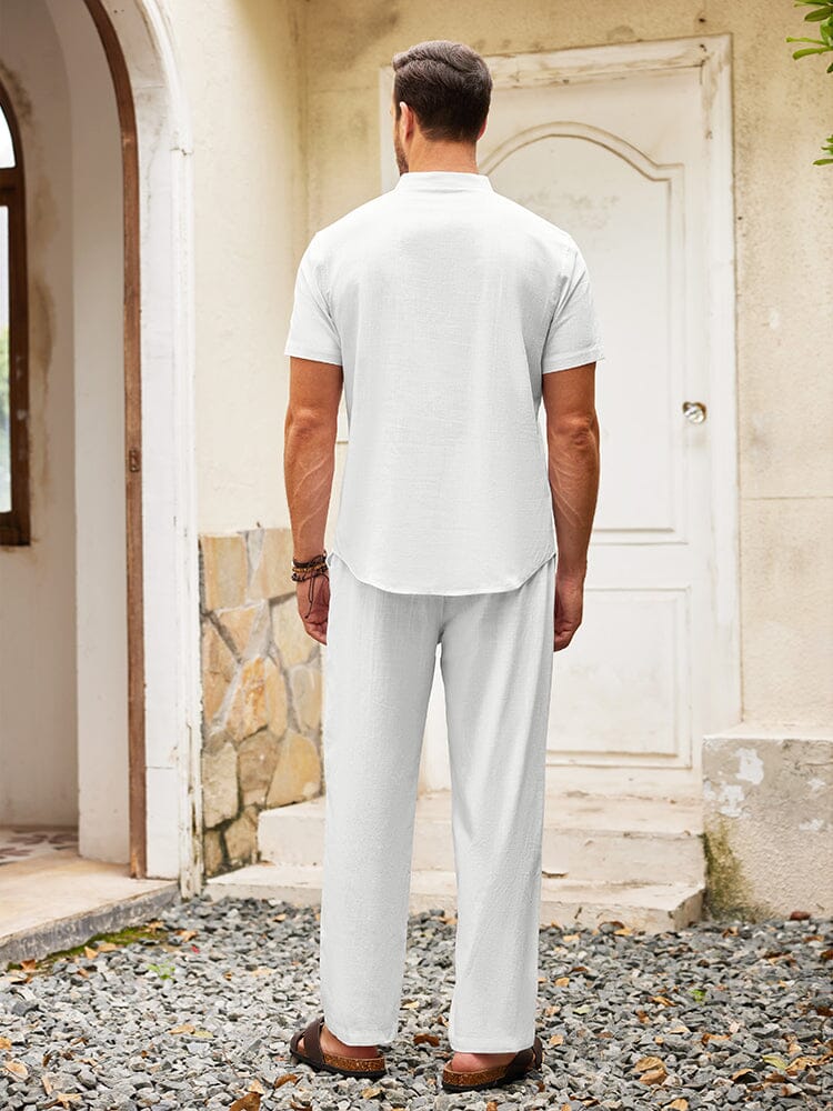 Casual Beach Cotton Linen Set (US Only) - Image 12
