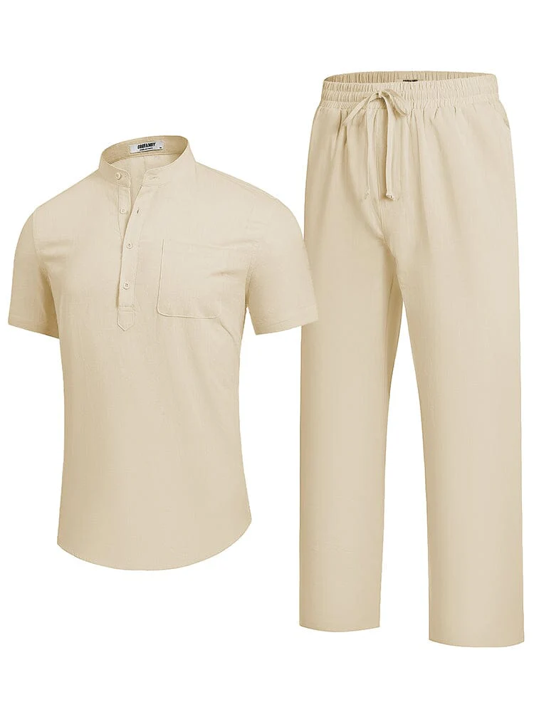 Casual Beach Cotton Linen Set (US Only) - Image 13