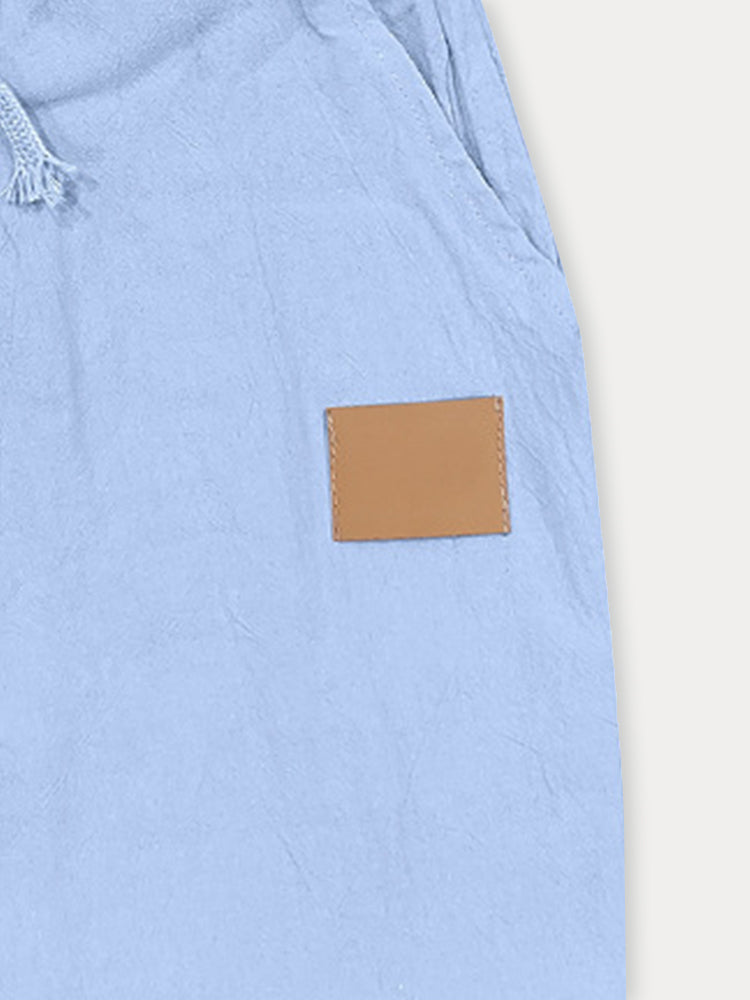 Casual Breathable 100% Cotton Pants - Image 10