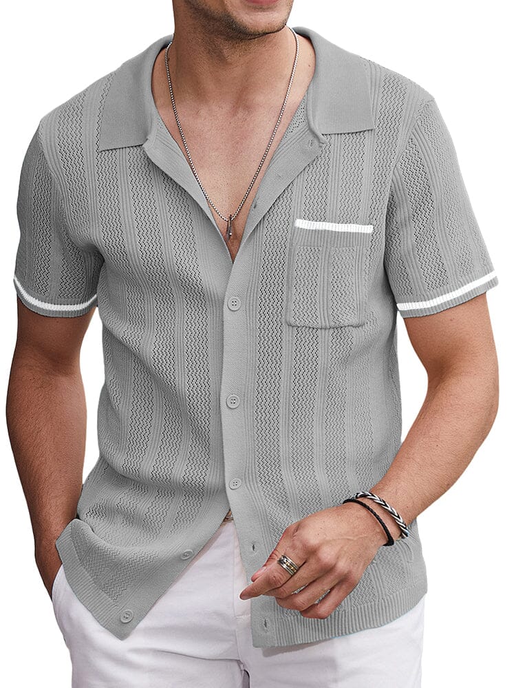 Casual Breathable Knit Top (US Only) - Image 7