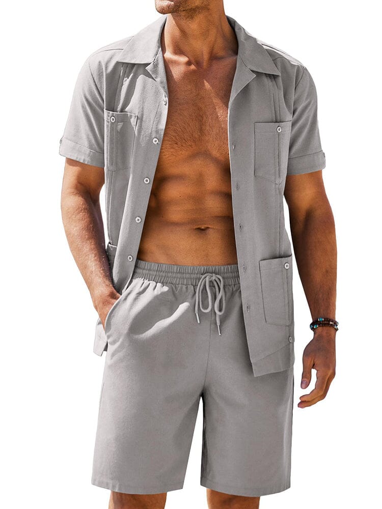 Casual Breathable Linen Shirt Sets (US Only) - Image 5