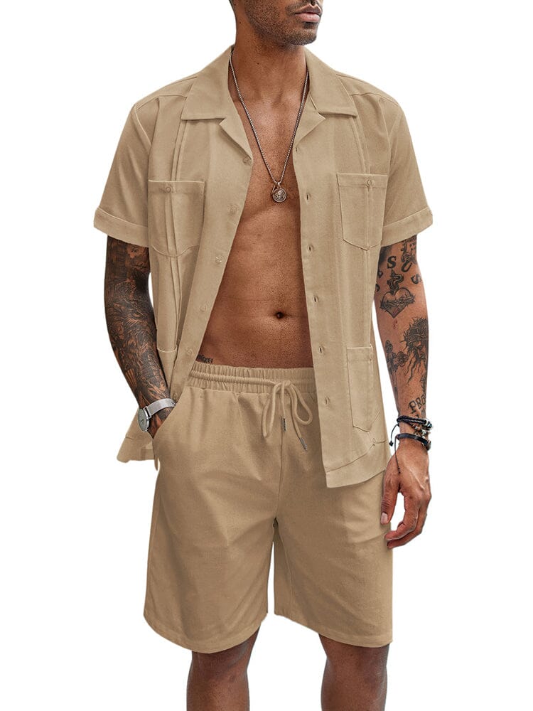 Casual Breathable Linen Shirt Sets (US Only) - Image 6
