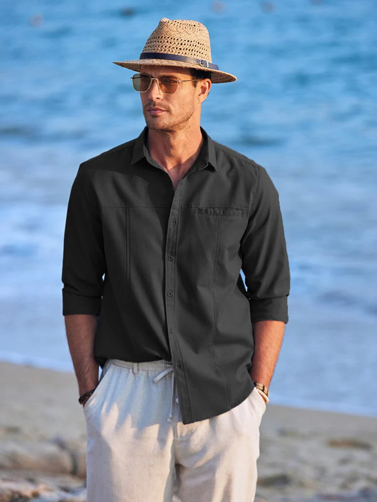 Casual Breathable Linen Shirts (US Only) - Image 4