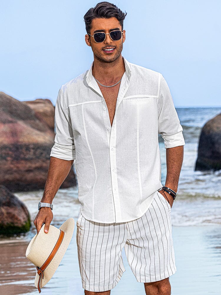 Casual Breathable Linen Shirts (US Only) - Image 5
