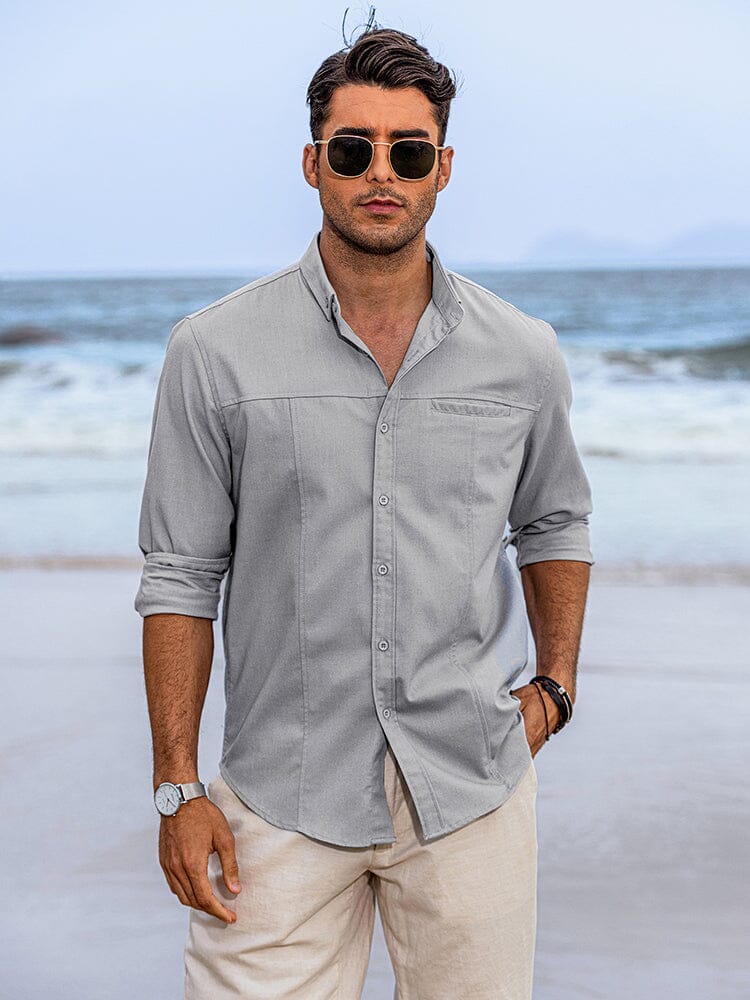 Casual Breathable Linen Shirts (US Only) - Image 7
