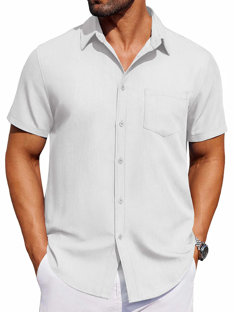 Casual Button Down Denim Shirt (US Only)