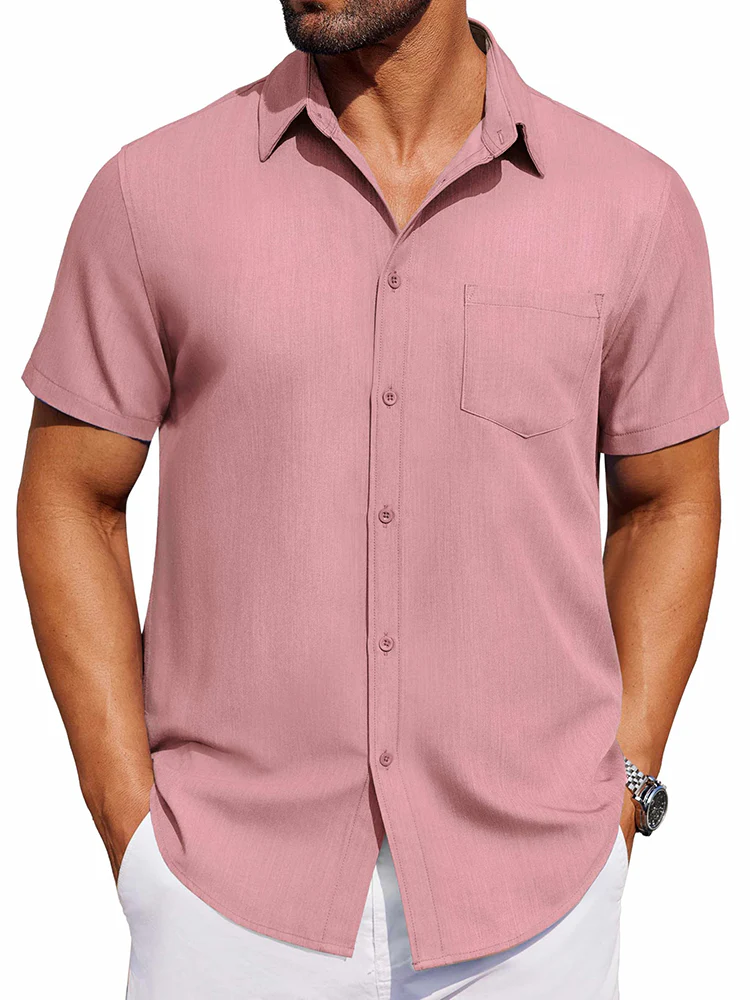 Casual Button Down Denim Shirt (US Only) - Image 10