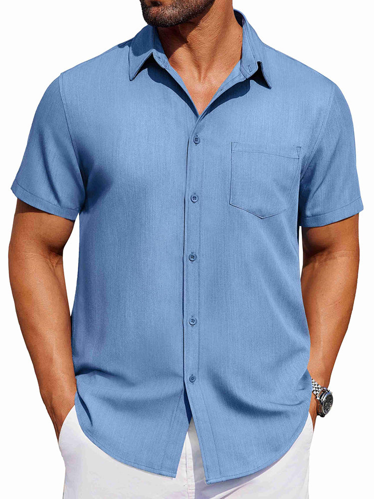 Casual Button Down Denim Shirt (US Only) - Image 13